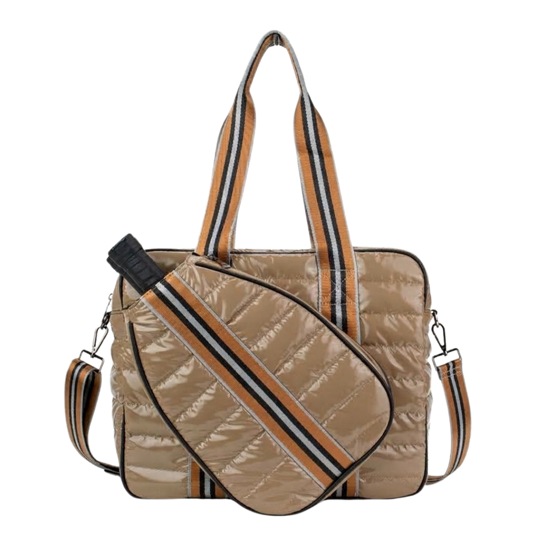 Court Club Puffer Tote